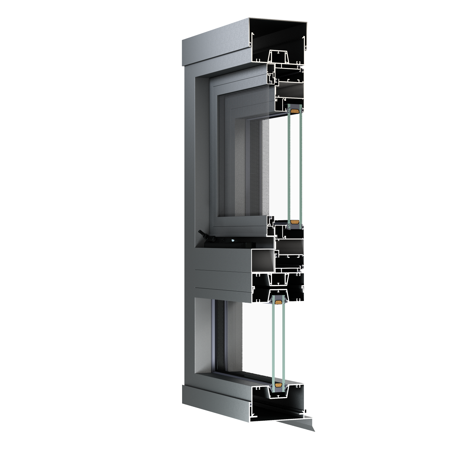 YC-P100 Awning Window 